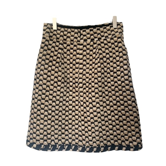 Nwt Tory Burch Macrame Tweed Skirt - Picture 4 of 4